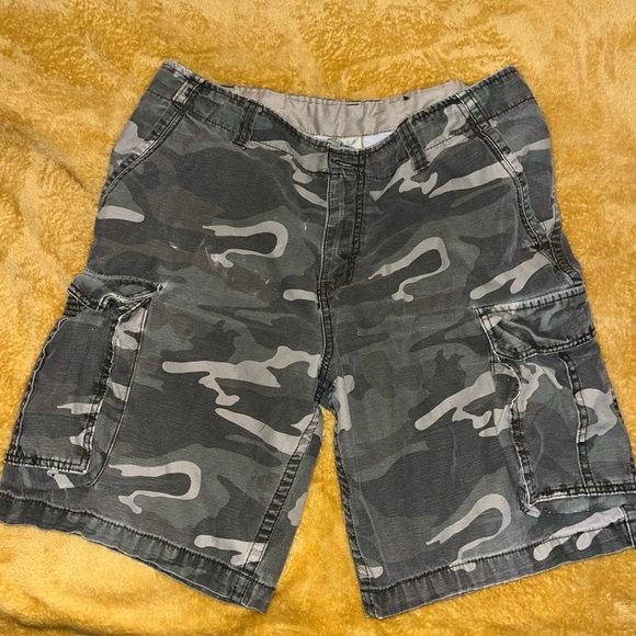 Faded Glory Shorts Faded Glory Cargo Shorts Mens 34 Camo Green